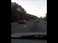 Ferrari F360 on the highway