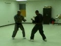 Light sparring. Saheim and Roney.AVI