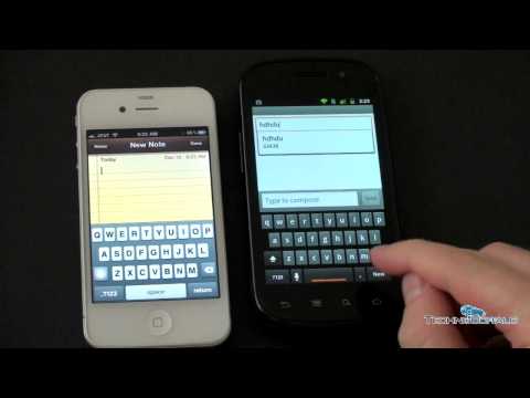 iPhone 4 vs. Google Nexus S iPhone 4 vs. Google Nexus S