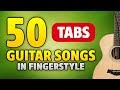 50 мелодий на гитаре с табами (50 guitar songs in fingerstyle with TABS)