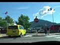 Summer drive thru Downtown Juneau Alaska