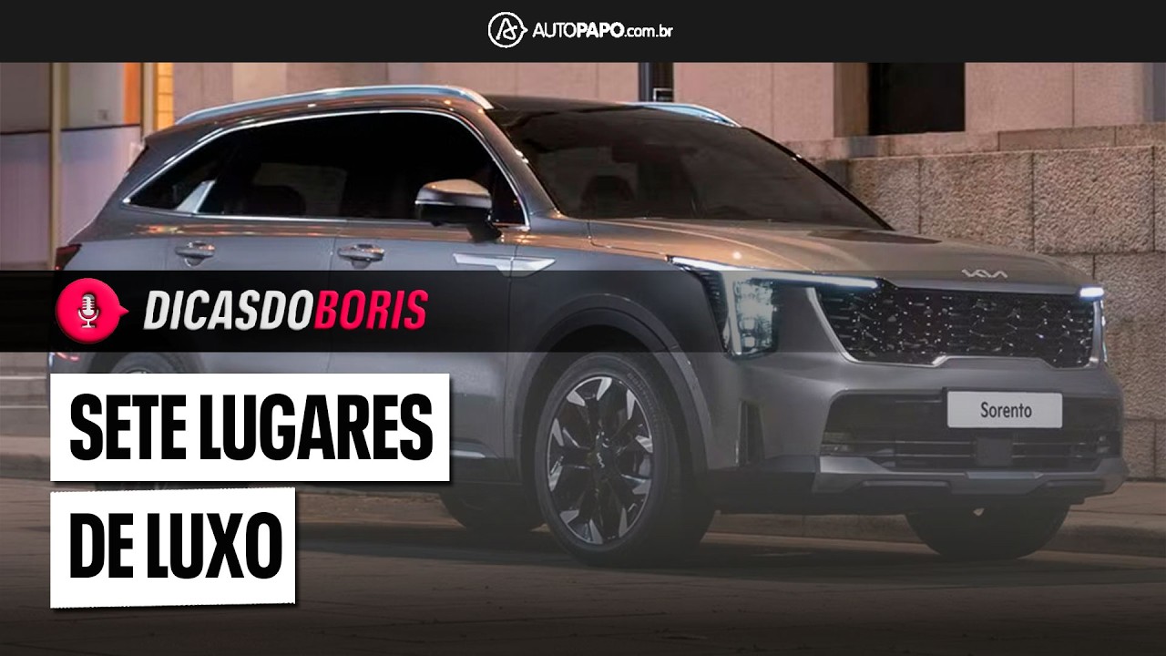 KIA SORENTO AMPLIA OPÇÕES DE SUVS DE SETE LUGARES