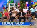 The cast of HSM2 on Good Morning America - Part 2