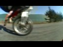 Supermoto / motard street stunts