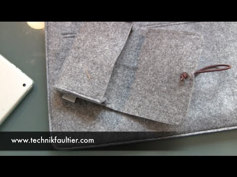 Inateck MacBook Filz Sleeve Tasche Unboxing und erster Eindruck