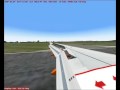 Easyjet A319 landing at Naples