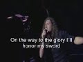 Emerald sword -rhapsody of fire en vivo subtitulado