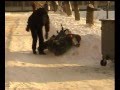 Bike on snow Bike on snow