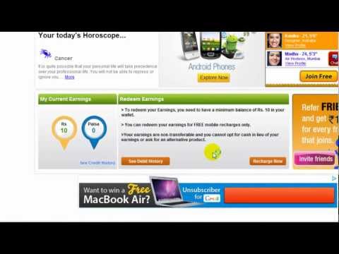 how to recharge vodafone online india