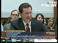 Steven Colbert testifies in character on Capitol Hill re migrant workers. Are reps clever enough to figure out the msg? http://bit.ly/bPsQHB