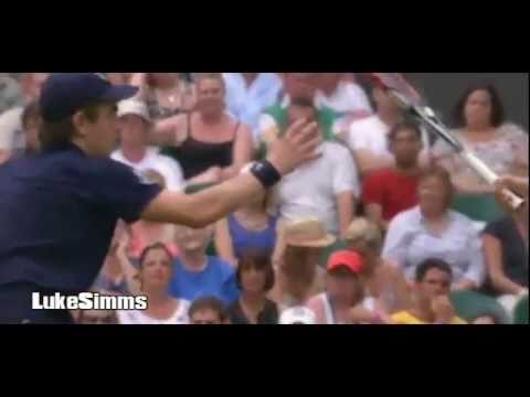 Wimbledon 2011: Del Potro teases boy with his ball Wimbledon 2011: Del Potro teases boy with his ball