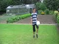 Owen does a really bad kick!!!