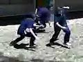 Guys being dickheads at school