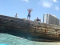 [1] Boogie boarding Bodyboarding Jumping Waikiki Smile.dk