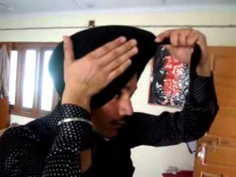 How To Tie A Turban Bathind) 94635-95040 Turban Tying Video ,Tying Turban On Bike Bullet Stunts