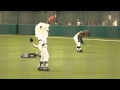 2011.7.2 日本ハムのマスコットB・Bと西武のマスコットレオの絡み