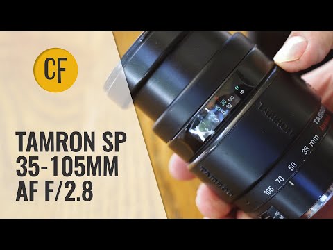 1992年に発売された大口径標準ズームTamron SP AF 35-105mm F/2.8 65D