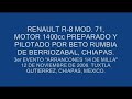 arrancones con renault r 8 vs varios