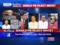 Dr Subramanian Swamy in Times Now debate -  Should PM Manmohan Singh reject Nawaz Sharif's invite?