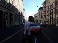 Basel tram ride: Rheingasse to Kleinh�ningen