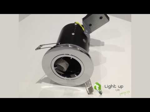 how to fit low voltage downlights
