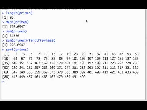 how to sort a vector in r