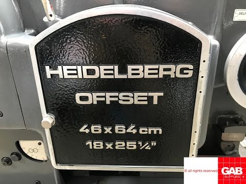DANS LE PRE（1947年刷） Heidelberg K-Line | pressXchange
