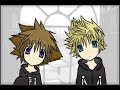 Roxas x namine, sora x kairi