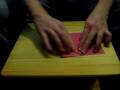 origami flag (talk thru) simple paper folding - free flv video @ vwatch.tv