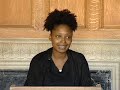 Tracy K. Smith received degrees in English and creative writing from Harvard and Columbia, and was a Wallace Stegner Fellow in poetry at Stanford. Her first book, The Body's Question, was awarded the 2002 Cave Canem Poetry Prize, and her most recent collection, Duende: Poems, received the James Laughlin Award from the Academy of American Poets. She teaches creative writing at Princeton.Recorded December 4, 2008http://lunchpoems.berkeley.edu/