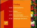 SVT1 har använt den här musiken sedan 2003. Den är skriven av Adam Nordén.This is a programme schedule with the theme music for SVT1 that has been in use since 2003.