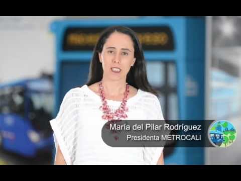 Invitation by María del Pilar Rodriguez, President of MetroCali