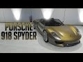 Porsche 918 Spyder для GTA 5 видео 5