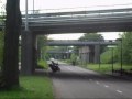 PRIO 1 Politie motor Achtervolging Scooter Hargalaan Schiedam