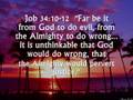 God is Holy [Attributes of God]