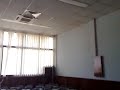 شوفوا منظر قاعات جامعة سعود وقت الامطار