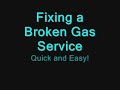 Repairing a Broken Gas Line