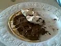 Waffle being eatern Waffle being eatern