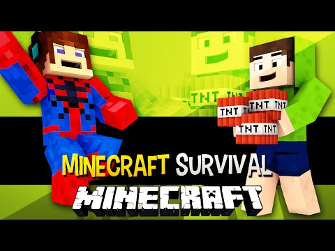 Minecraft Survival Ep.77 - Homem Aranha e Gerador de TNT !!