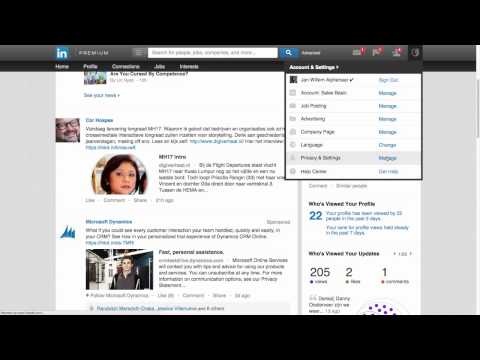 how to block a contact on linkedin