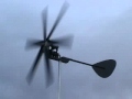 Treadmill Motor Wind Turbine 2 Steel Banded Blades Reinforced PVC DC Generator