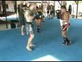 Muay Thai padwork with Kru Gae at TMT