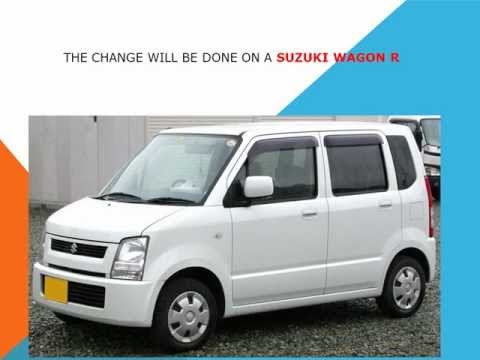 how to change engine oil in wagon r
