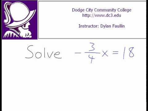 how to isolate x when in a fraction
