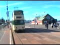 Blakpool trams between the Prom and Fleetwood!The Blackpool tram fleet is diverse. Some of the 1930s trams are still in regular service!See trams on the street, from inside and out.Witness the wonder of all these different trams!