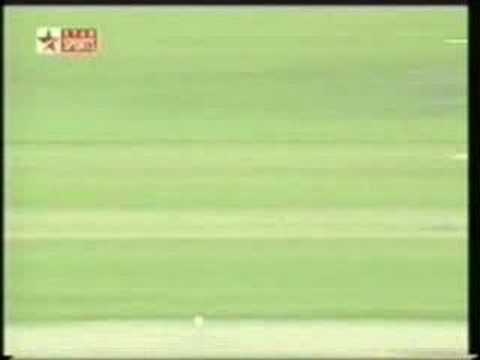 Waqar Younis 7for36 against England