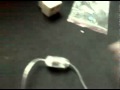 (uploaded by Jack2300)&nbsp;Blue Light Glitter LED Necklace from DealExtreme