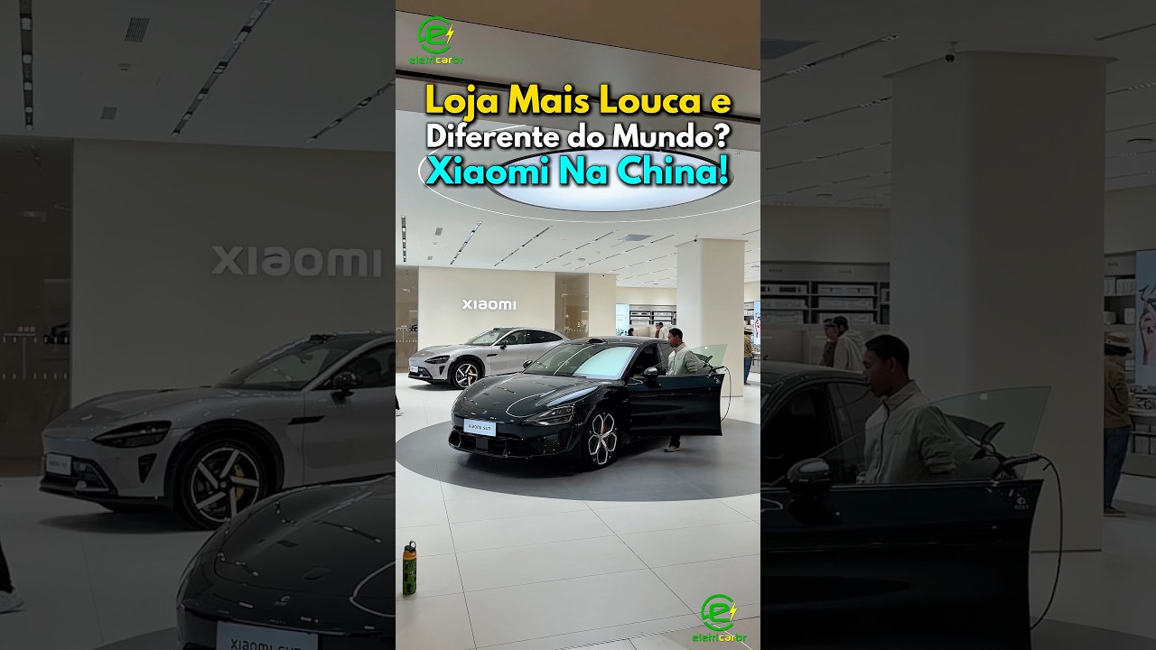 TEM ATÉ CARRO NA LOJA! Nada é tão Diferente quanto a Xiaomi! Olha isso!