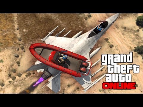 GTAV Online - ps3 - FLYING BOATS!? Funny Moments and Stunts! - 4/14/14