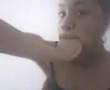 Girls Sticks Fist In Mouth